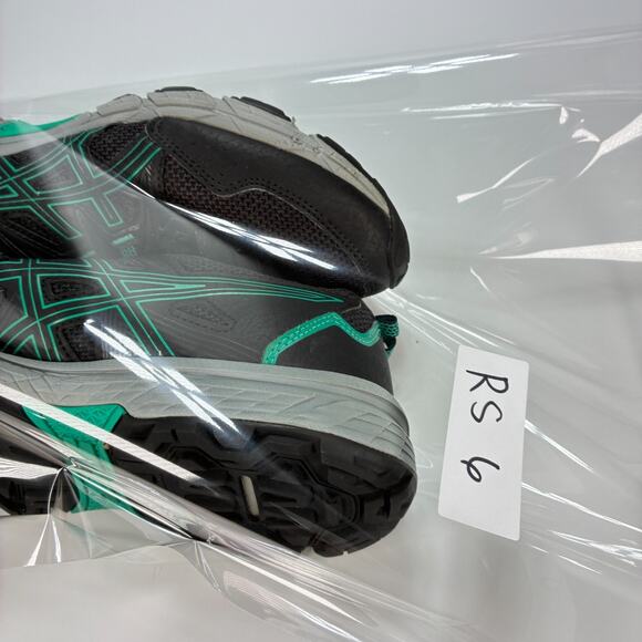 ASICS Gel-Venture 8 Black Green Trail Running Shoe Lace Up 1012B230 Women’s Sz 9 - Picture 10 of 10